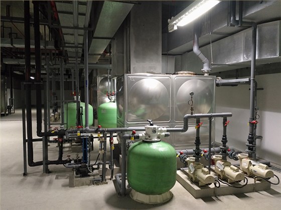 设备间按摩池过滤器