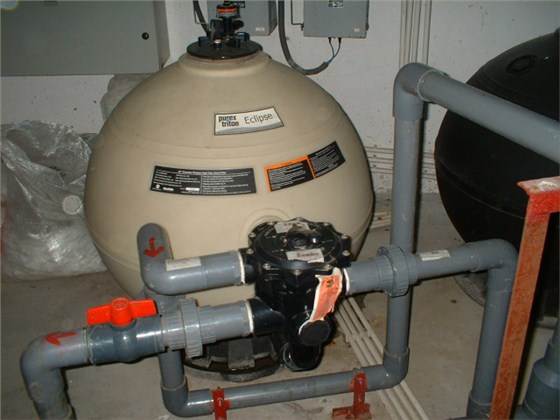 设备间之进口沙缸