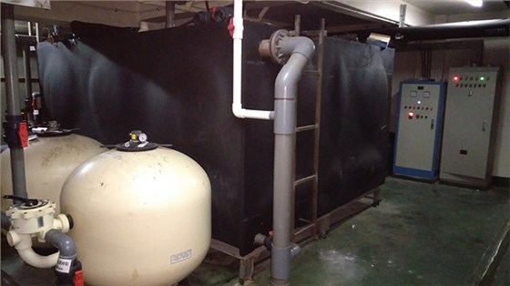 泳池设备之过滤沙缸及水箱