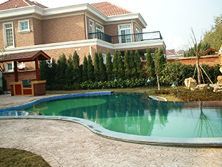 别墅泳池