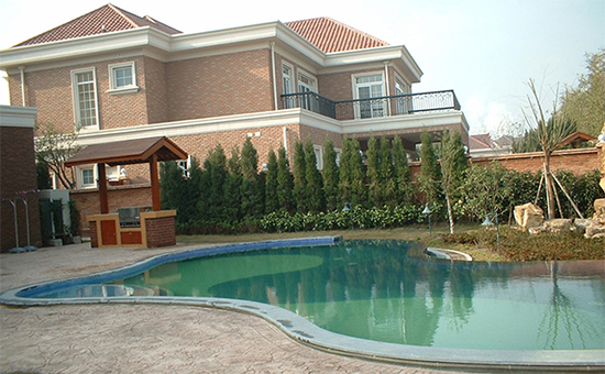 天曼的泳池施工经验很丰富