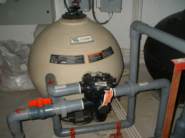 设备间之进口沙缸