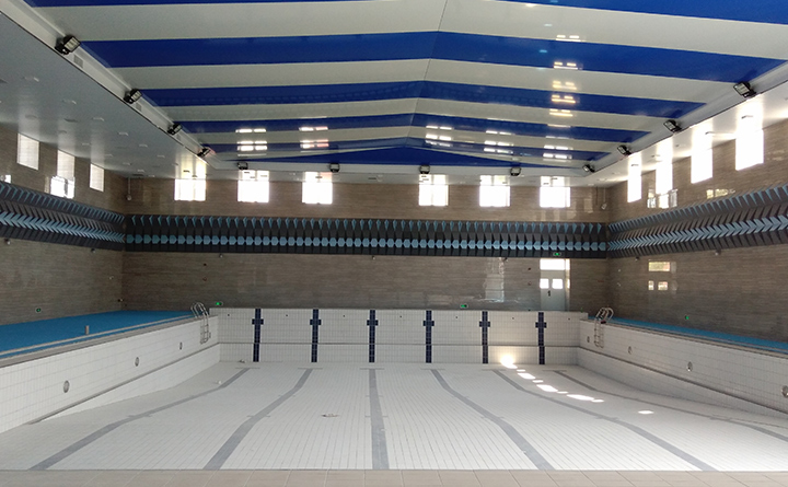 上海宝山区高境实验中学训练用泳池