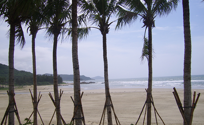 别墅畔海滨美景