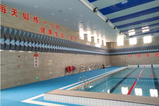学校泳池建成效果图1