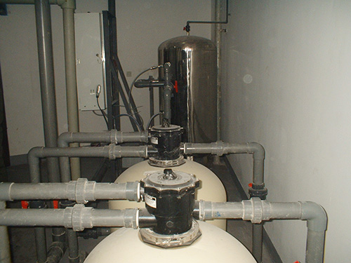 美国PENTAIR过滤沙缸实景