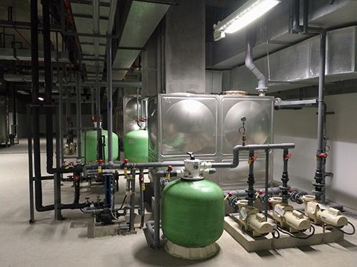 设备间按摩池过滤器